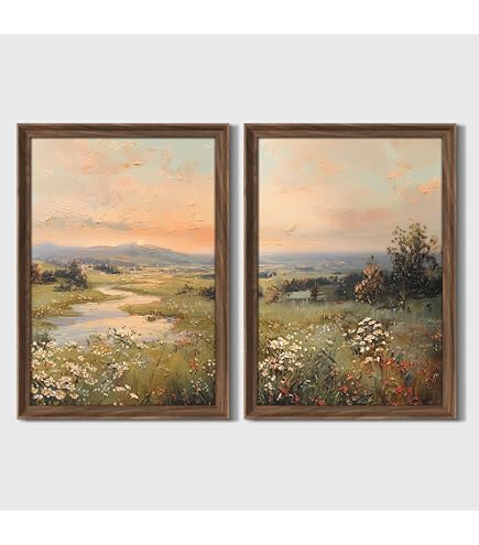 Amazon.com: MUDECOR Premium Framed Wall Art Forest Tree Sketches